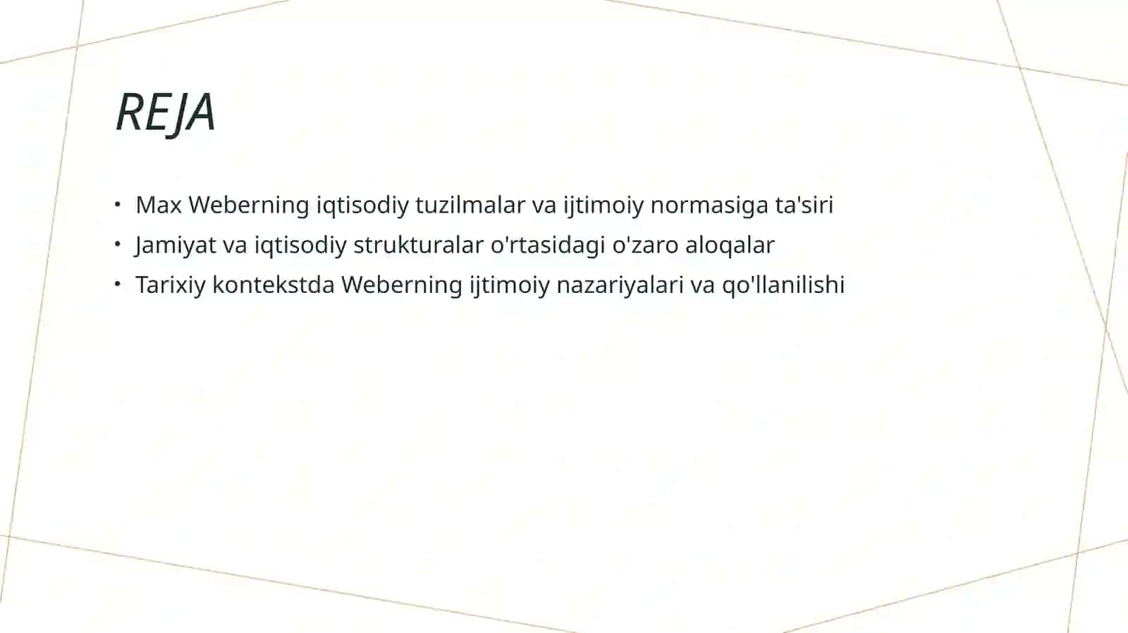 Maks Veberning xo'jalik va jamiyat asari 2