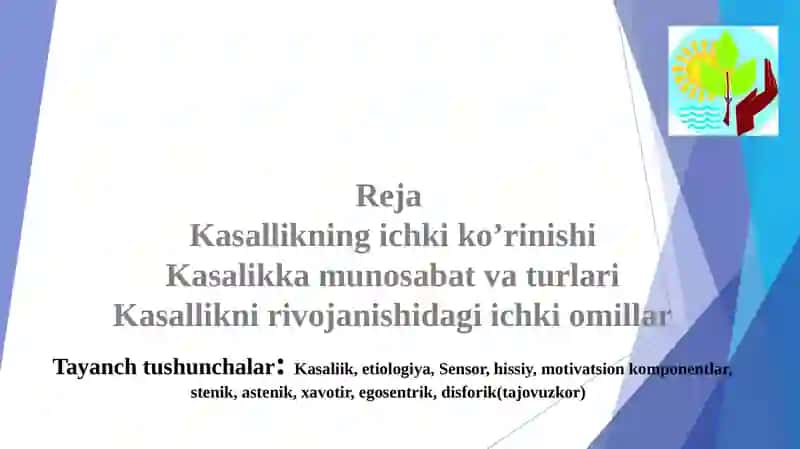 Bemor psixologiyasi 2