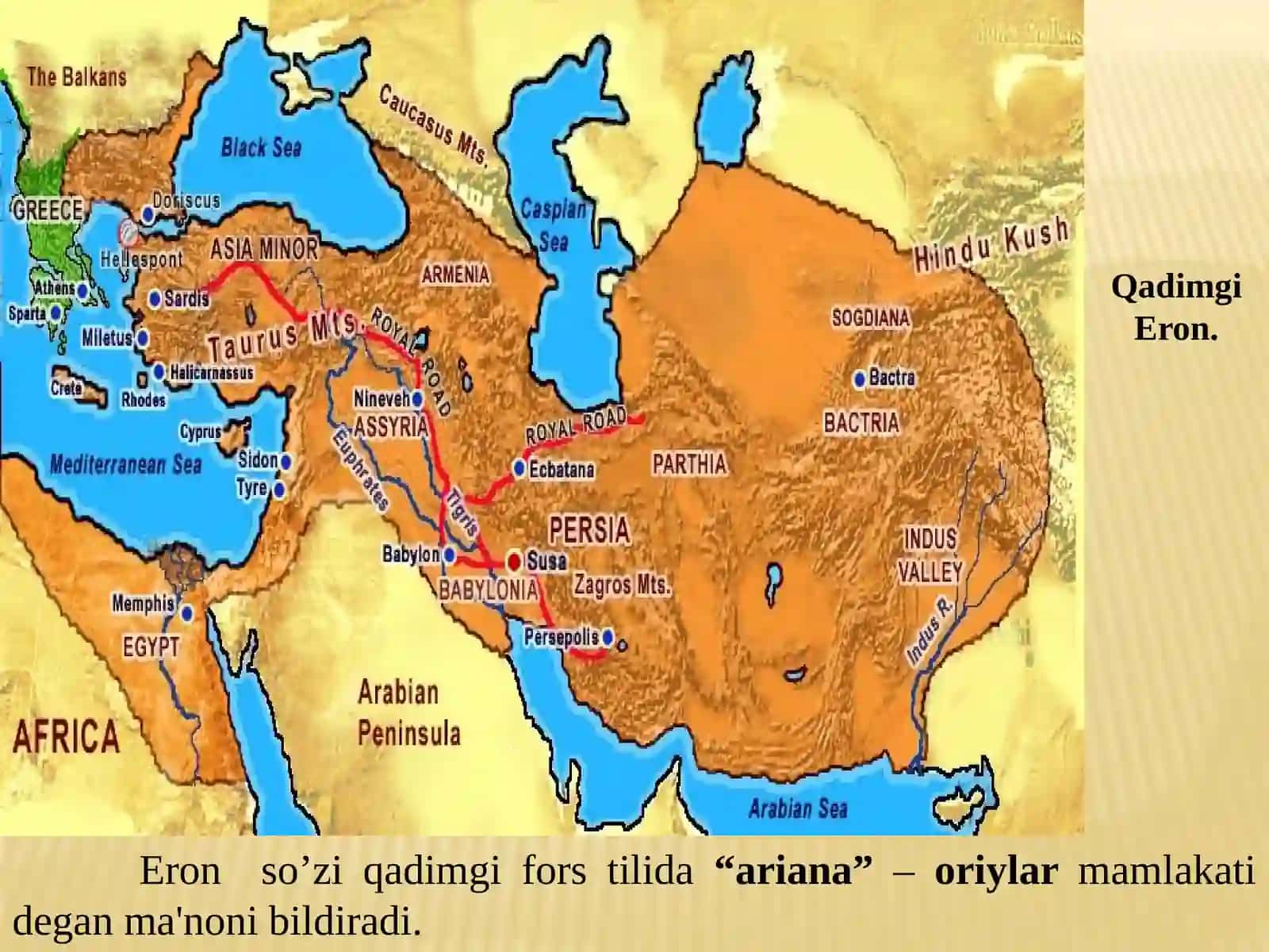 Qadimgi Eron.Qadimgi Hindiston 2