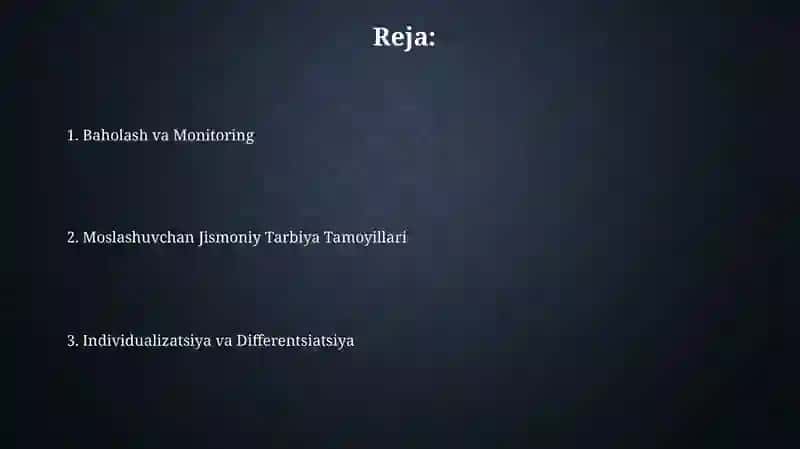 Adaptiv jismontarbiyatamoyillari 2