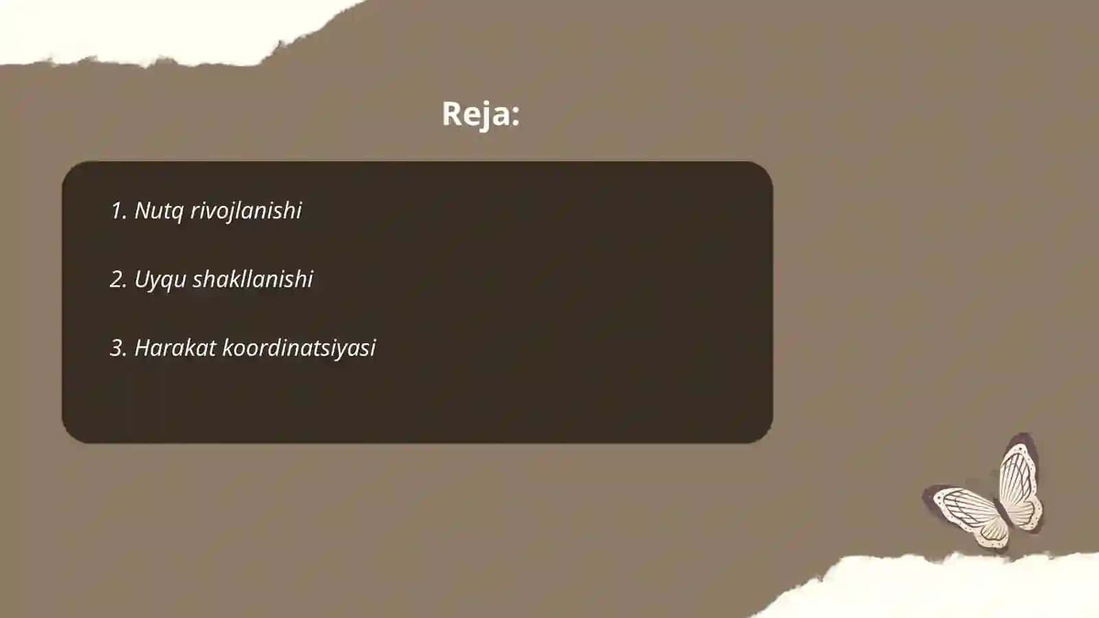 Nutq rivojlanishi 2