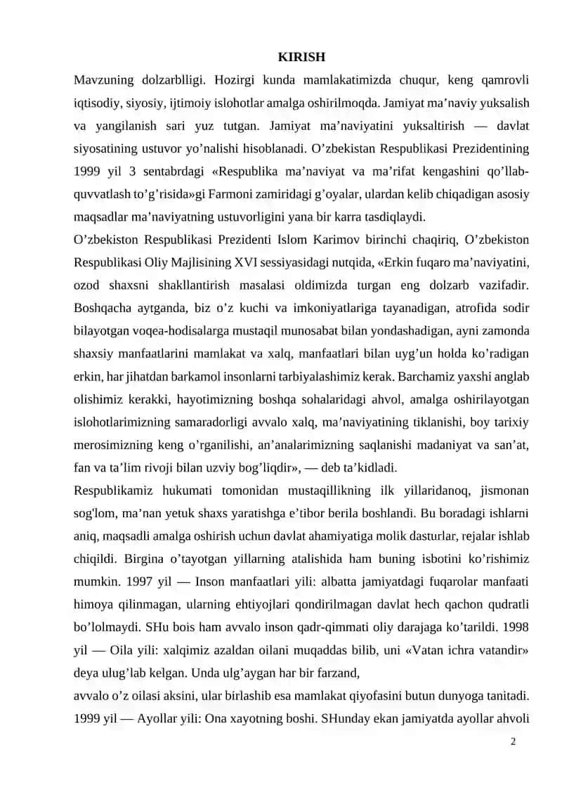 Maktab va oilada bola tarbiyasining tizimi 2
