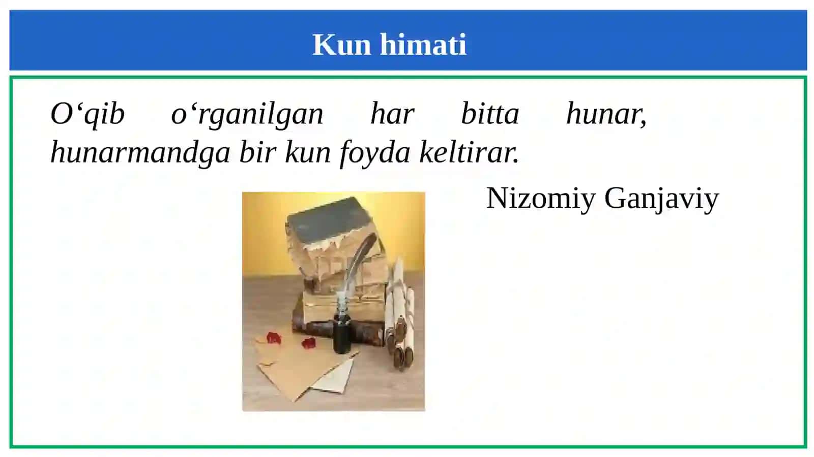 Informatika va axborot texnologiyalarini o'qitish metodikasi 2