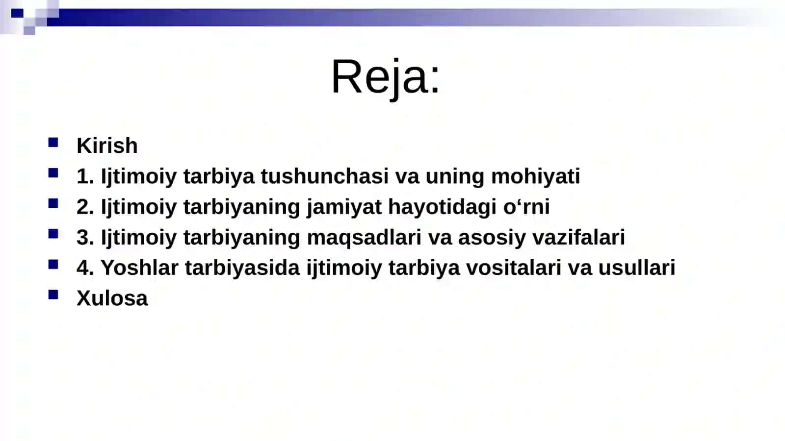 Ijtimoiy tarbiya tushunchasi hamda maqsad va vazifalari 2