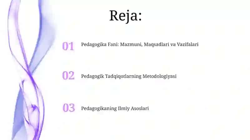 Pedagogikaning Ilmiy Asoslari 2