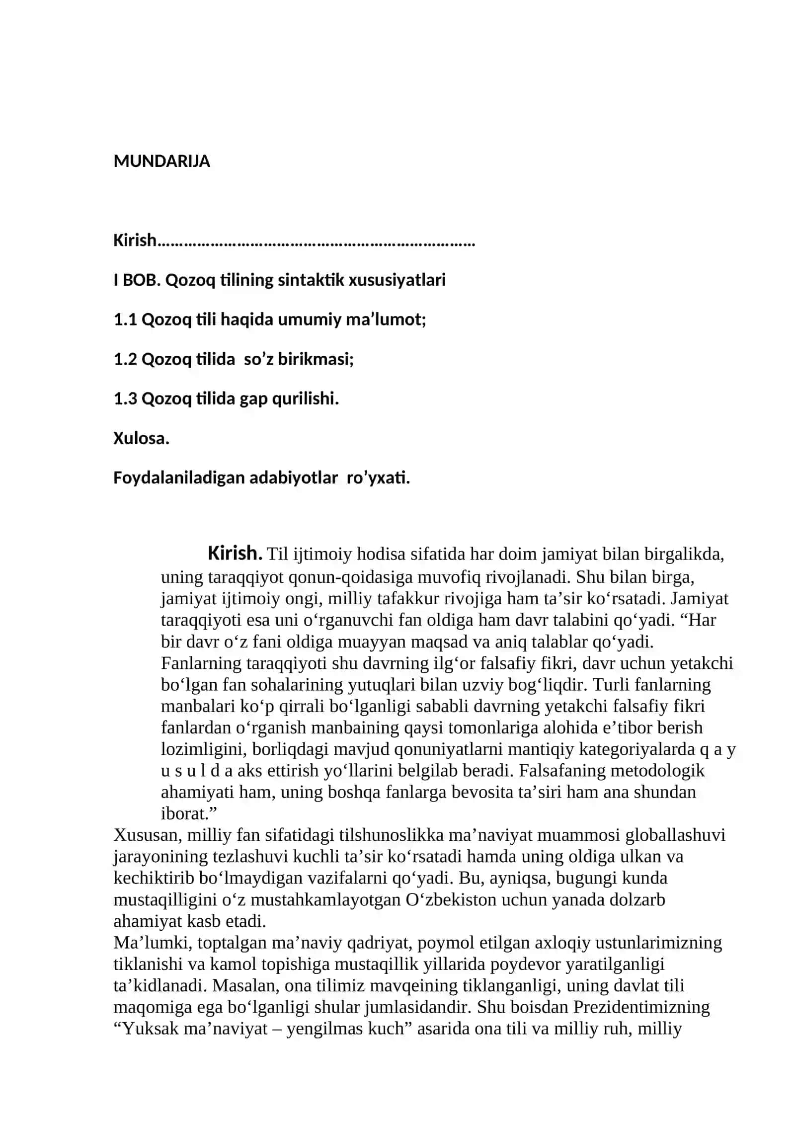 Qozoq tilining sintaktik xususiyatlari 2