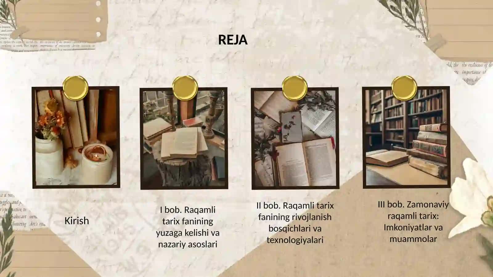 Raqamli tarix fanining shakllanishi va taraqqiyoti 2