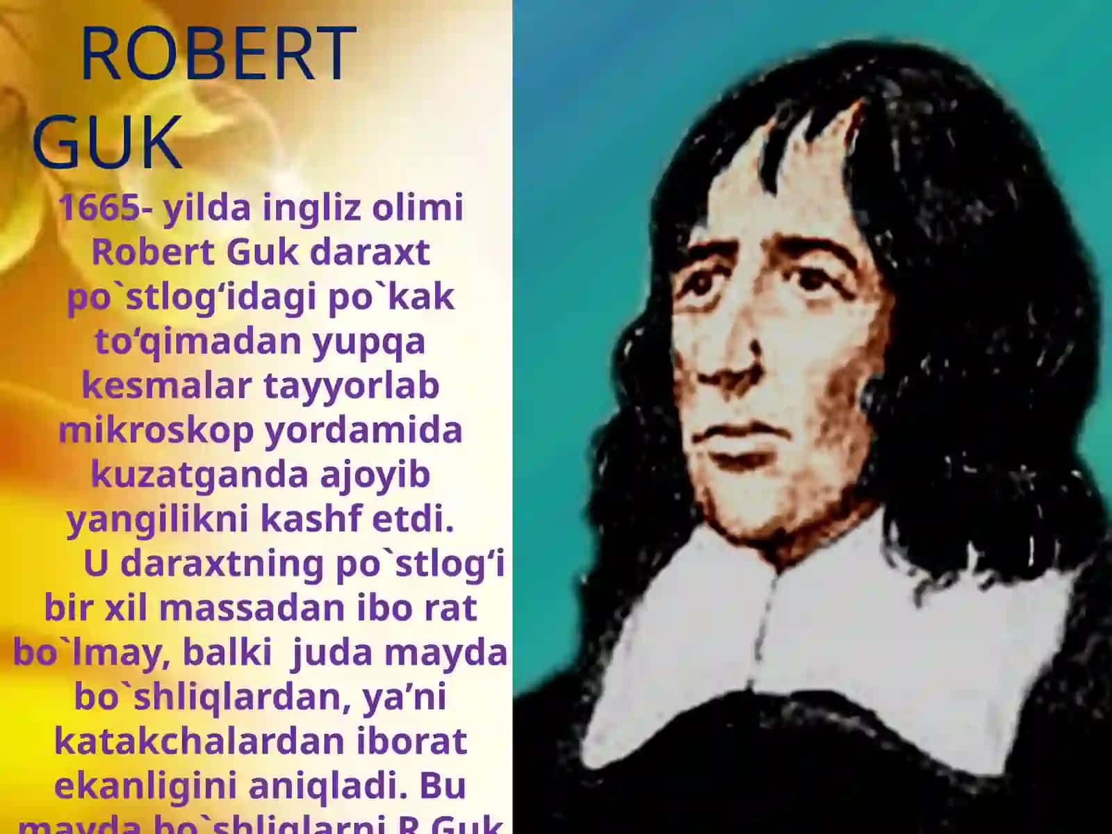 Biologiya fani - Robert Guk 2