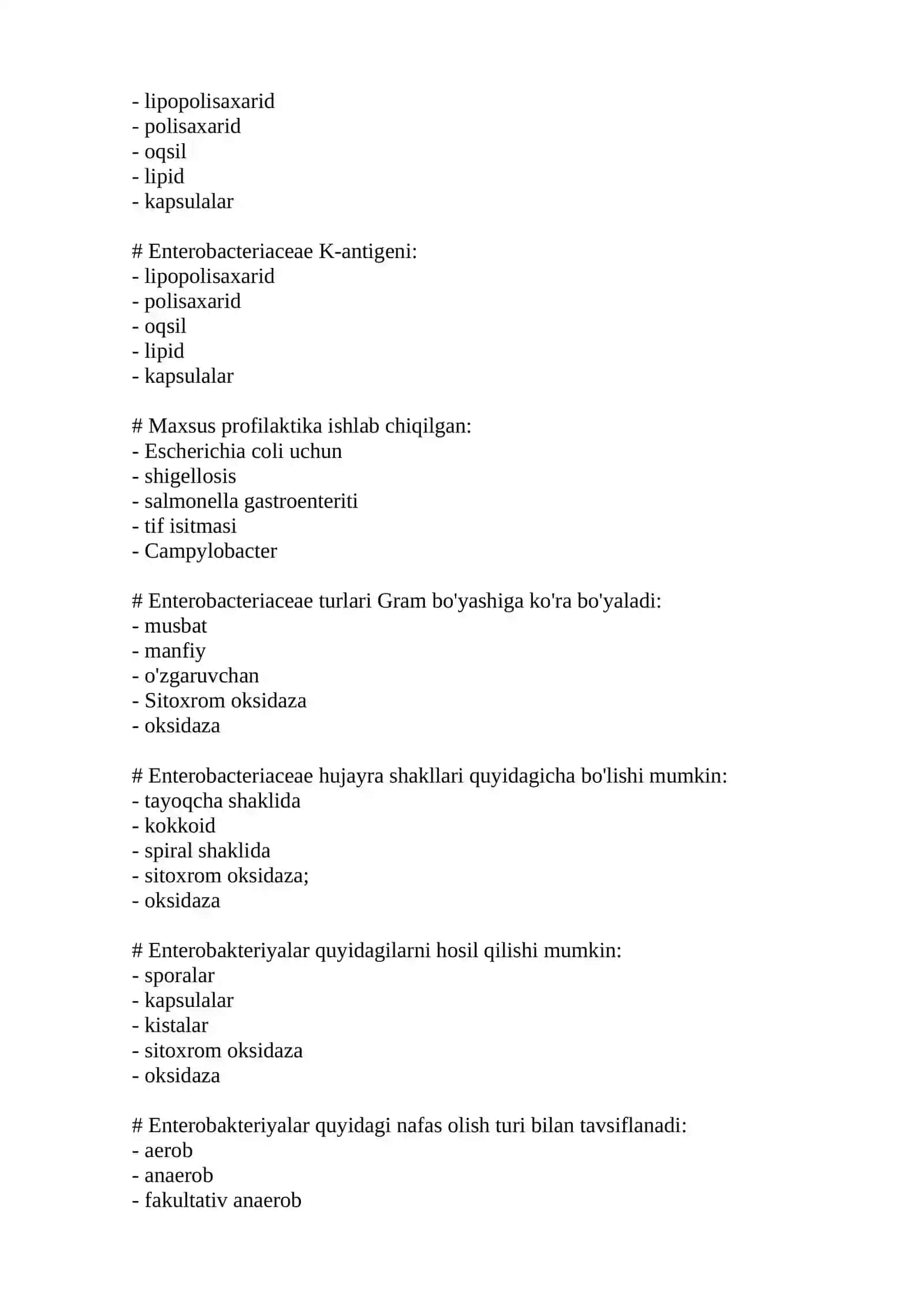 Enterobacteriaceae 2