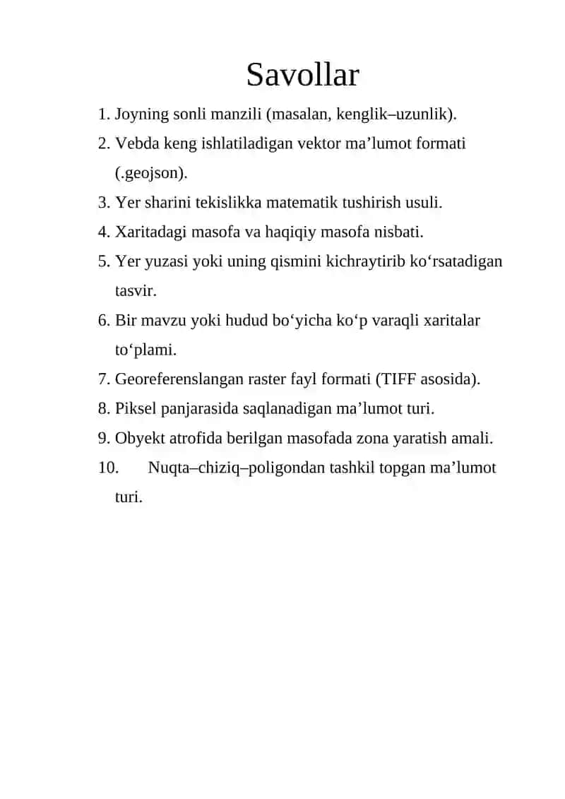 Kartografik loyihalash 2