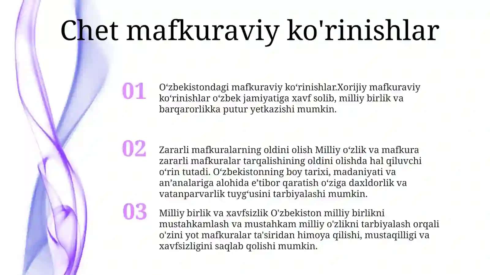 Yot Va Zararli G‘Oyalarning Ko‘Rinishlari, Ularning Oldini Olishda Milliy G‘OyaningO‘Rni 2