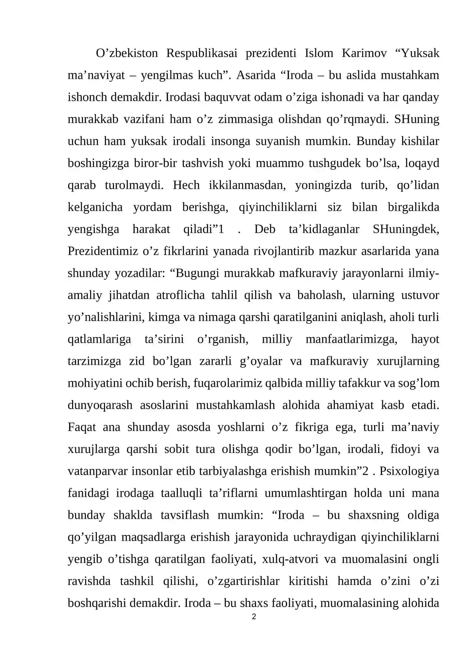 Iroda to’g’risida umumiy tushuncha 2