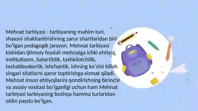 Mehnattarbiyasi 2