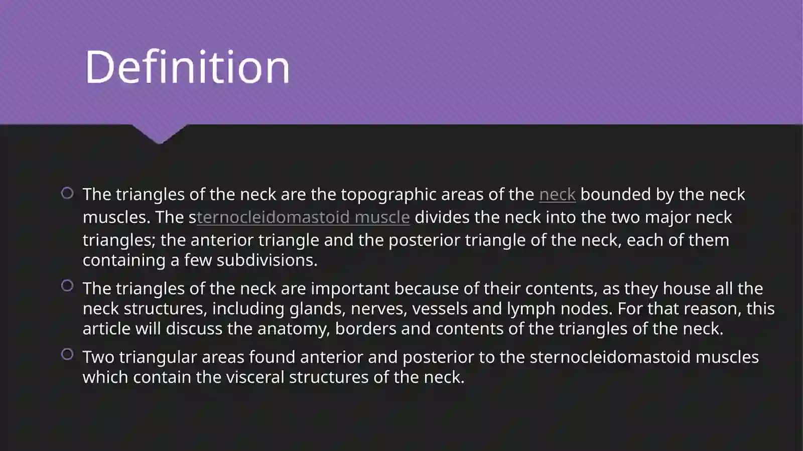 Triangles of neck anatomy 2