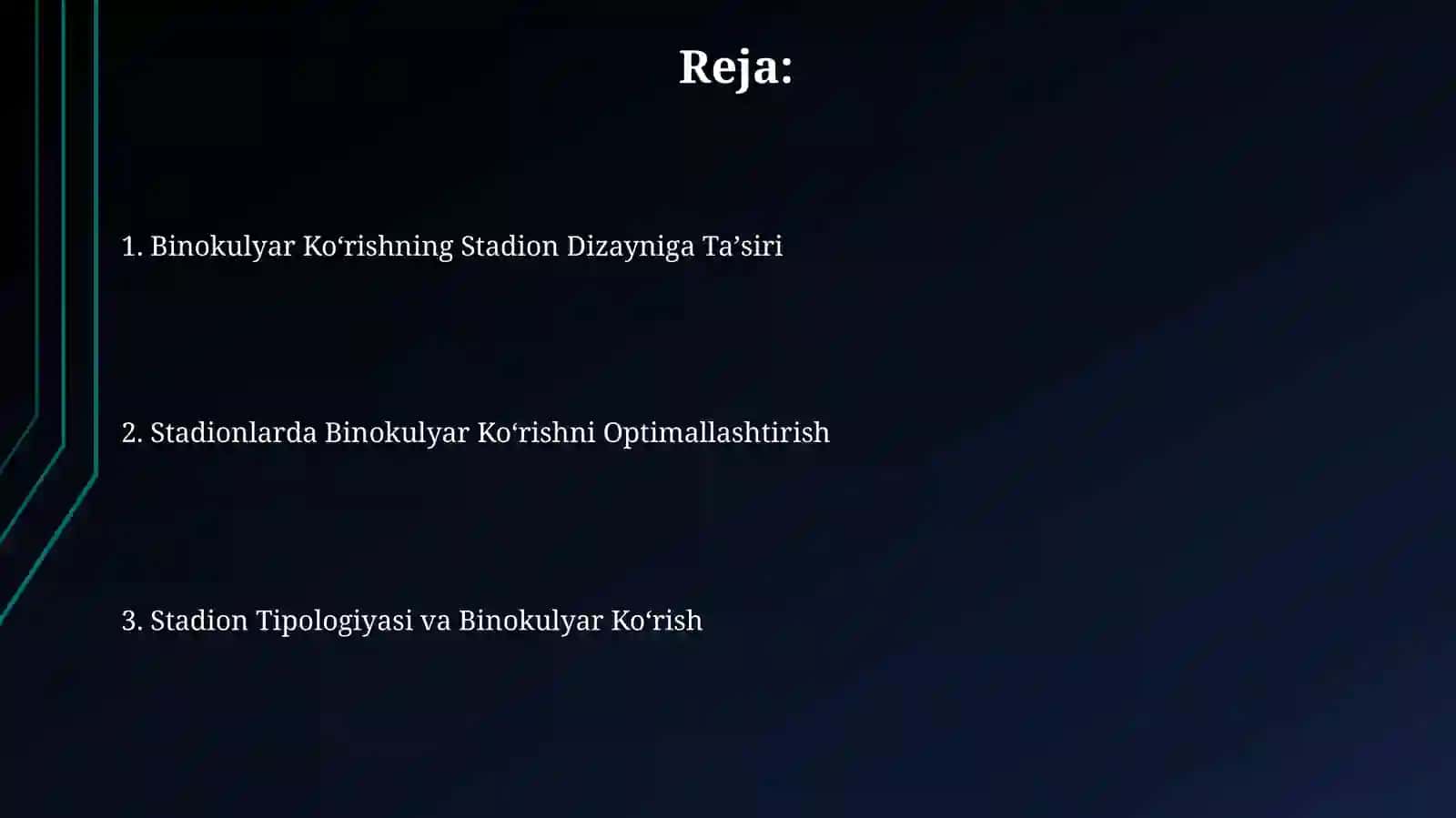 Stadionlarda Binokulyar Koʻrishni Optimallashtirish 2