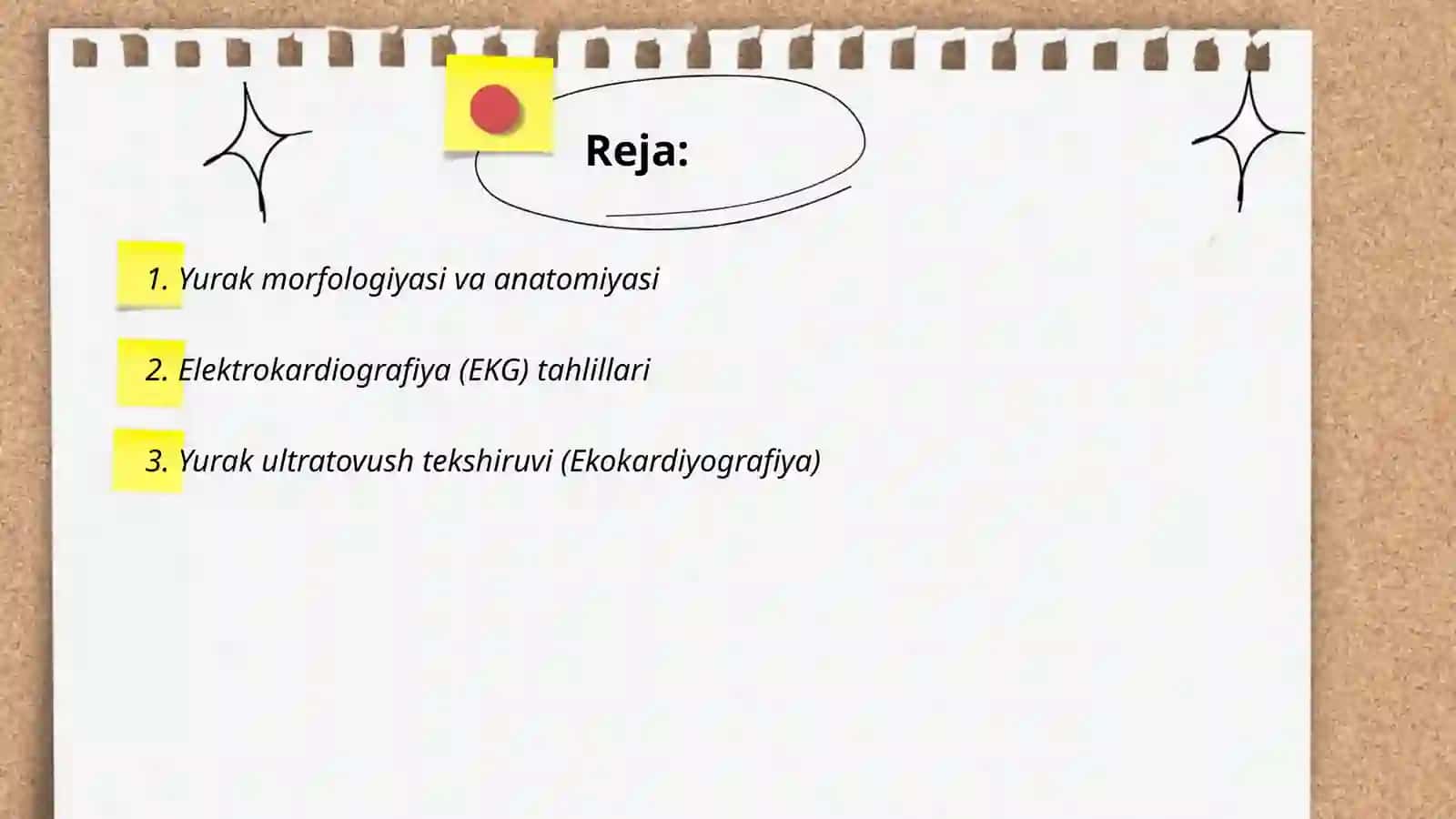Yurak foaliyatini tekshirish usullari 2