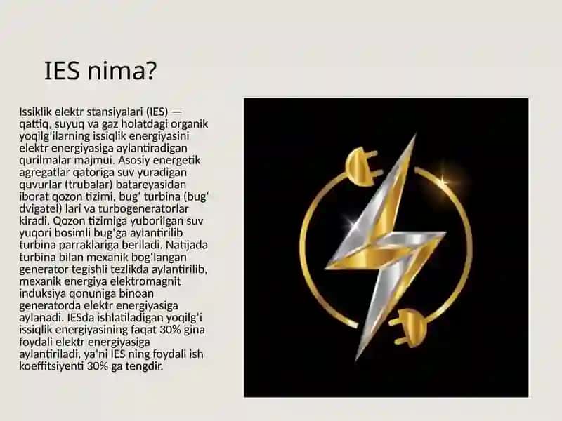 Issiklik elektr stansiyalari (IES) 2