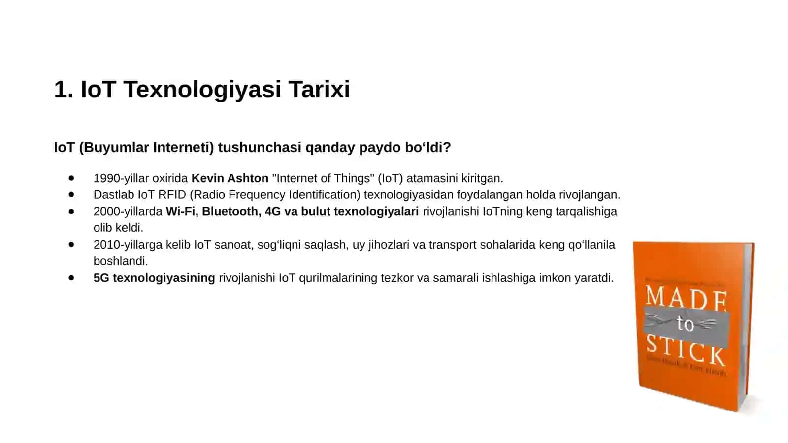 IoT Texnologiyasi Tarixi 2