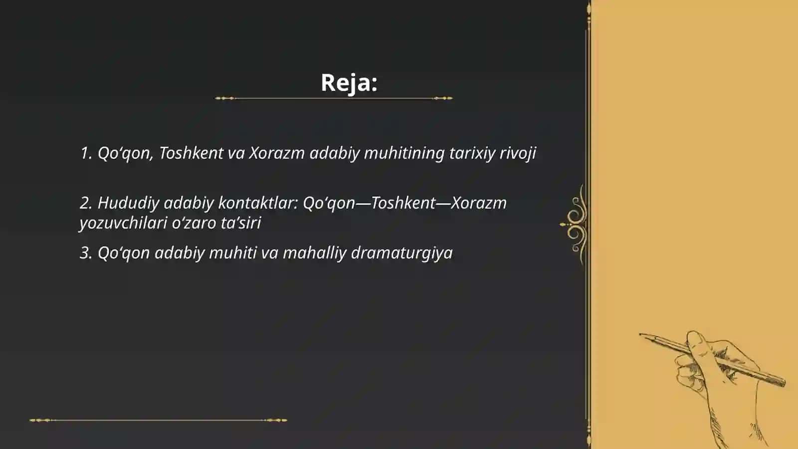 Qoʻqon Toshkent va Xorazm adabiy muhiti 2