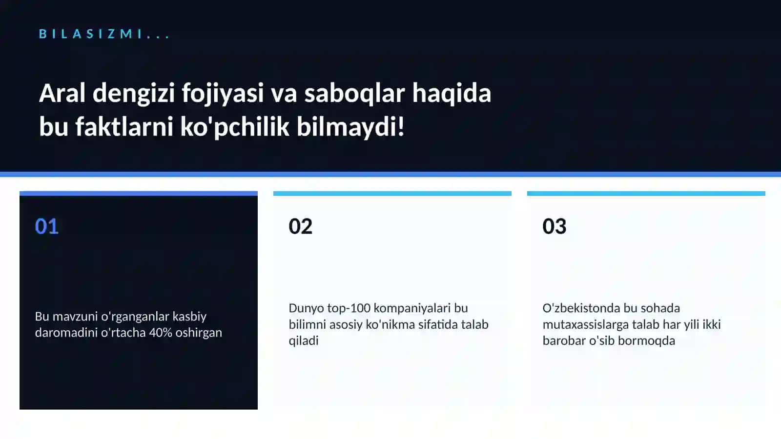 Aral dengizi fojiyasi va saboqlar 2