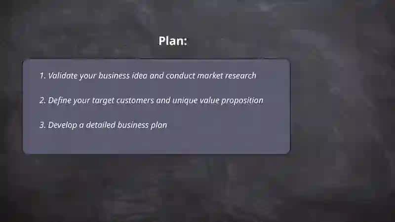 Key steps needed to set up a small businesd 2