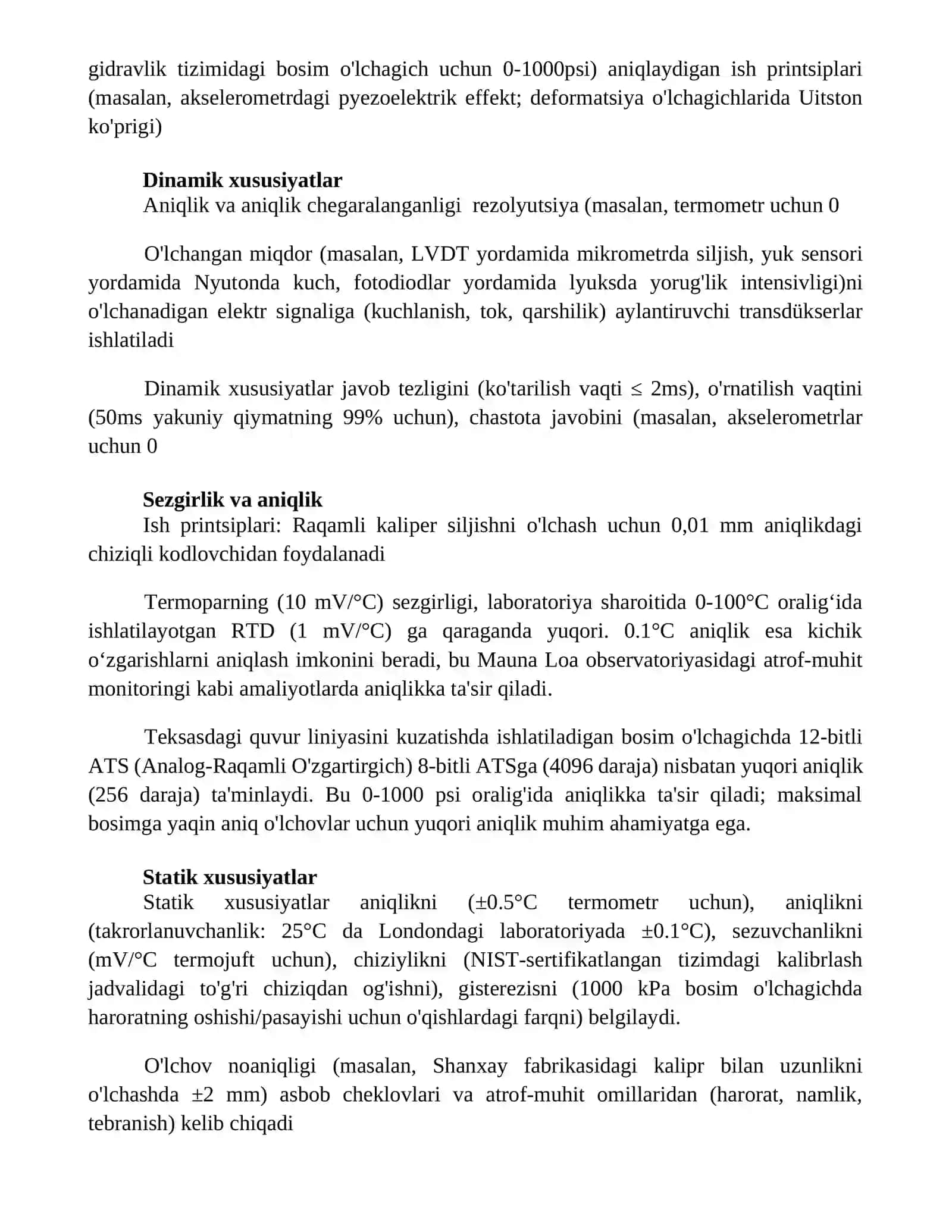 Olchash vositalari ishlash pirinsplari 2
