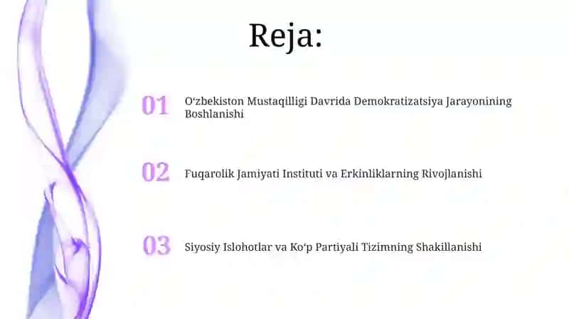 Mustaqillikdan keyingi siyosiy islohotlar 2