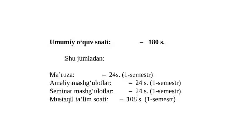Informatikaning nazariy asoslariga kirish 2