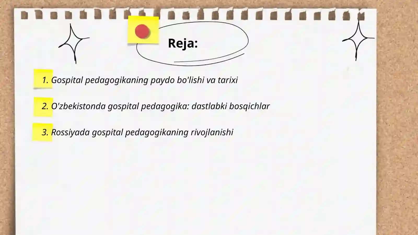 O'zbekiston, Rossiya va xorijda gospital pedagogika fanining rivojlanish tarixi 2