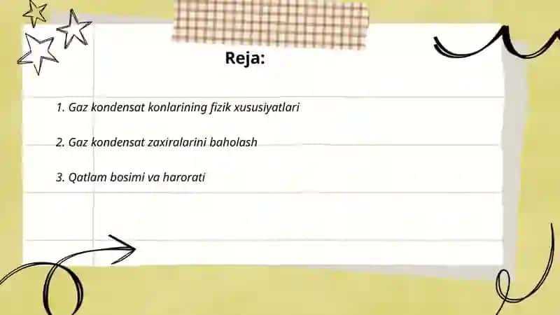 Gaz kondensat konlarining fizik xususiyatlari 2