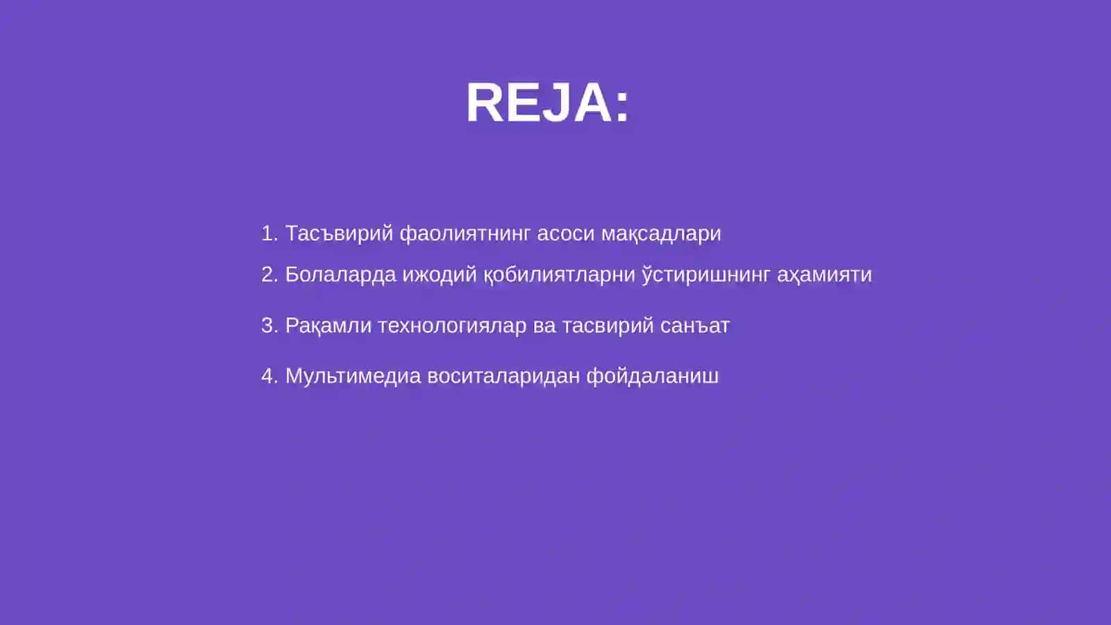 Тасвирий фаолият оркали болаларнинг ижодий кобилятларини ривожлантириш 2