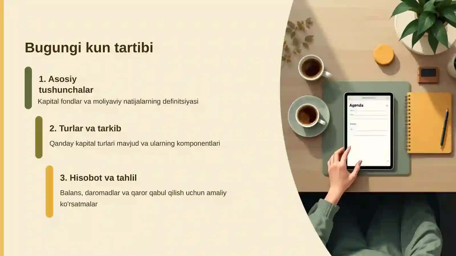 Kapital fondlar va moliyaviy natijalar hisobi 2