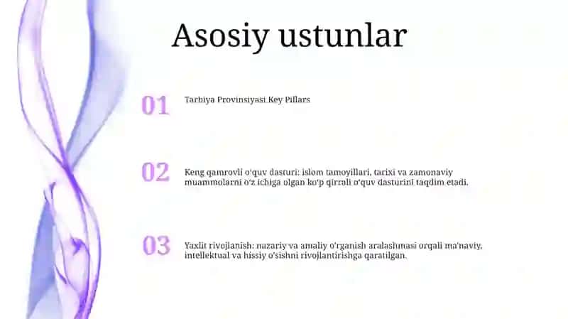 Tarbiya Provinsiyasi 2