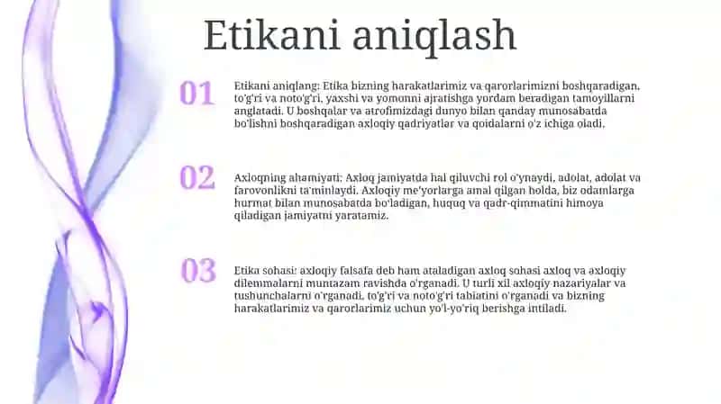 Etikaning Mohiyati Va Ahamiyati 2