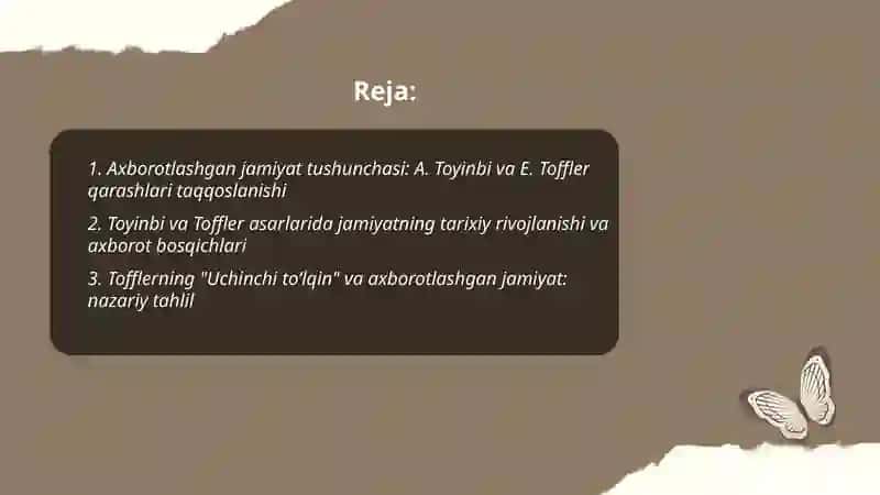 Axborotlashgan jamiyat va uning istiqbollari 2