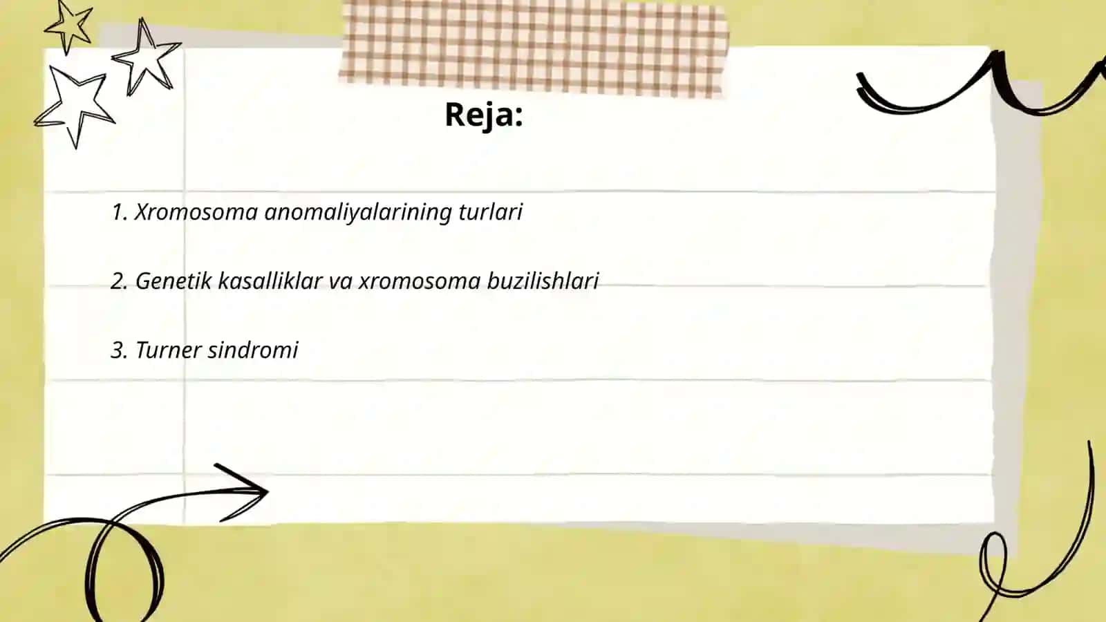 Xromasoma kasalliklari 2