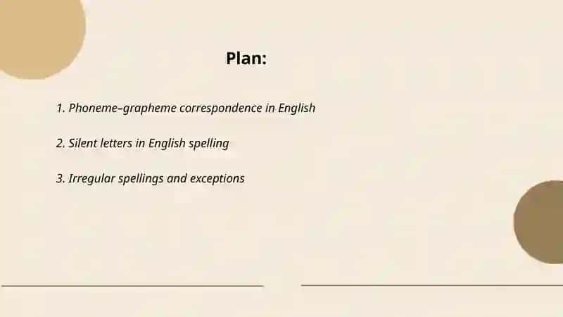 Spelling and pronunciation 2