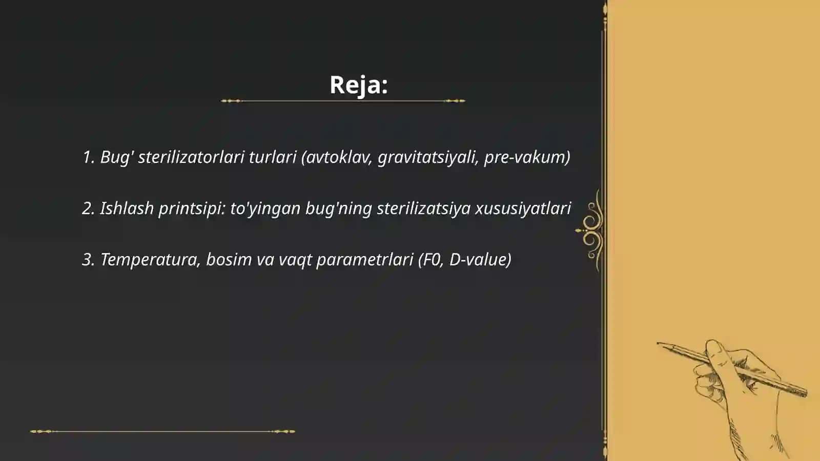 Bug'sterilizatorlari va ularning ishlash Prinsipi 2