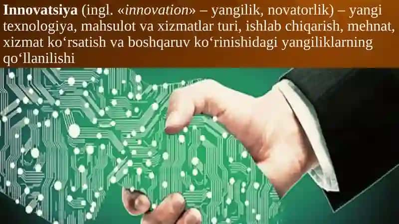 INNOVATSION FAOLIYAT 2