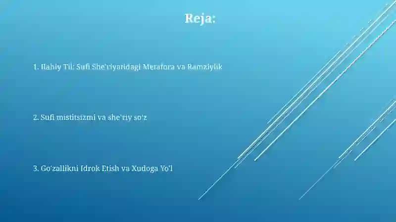 Tasavvuf va mumtoz poetika asoslari 2