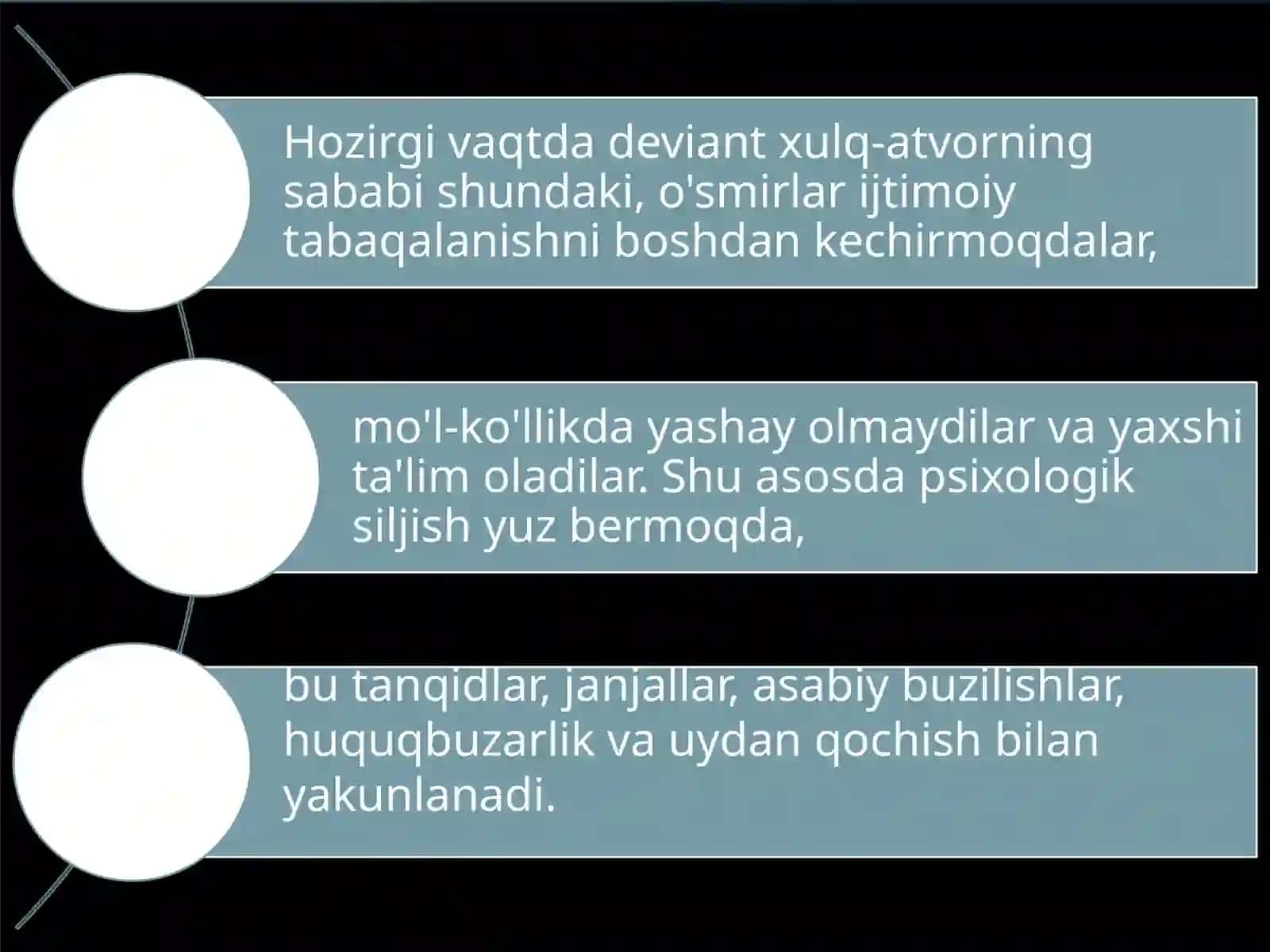 O’SMIRLAR DEVIANT XULQ-ATVORINING PROFILAKTIKASI 2