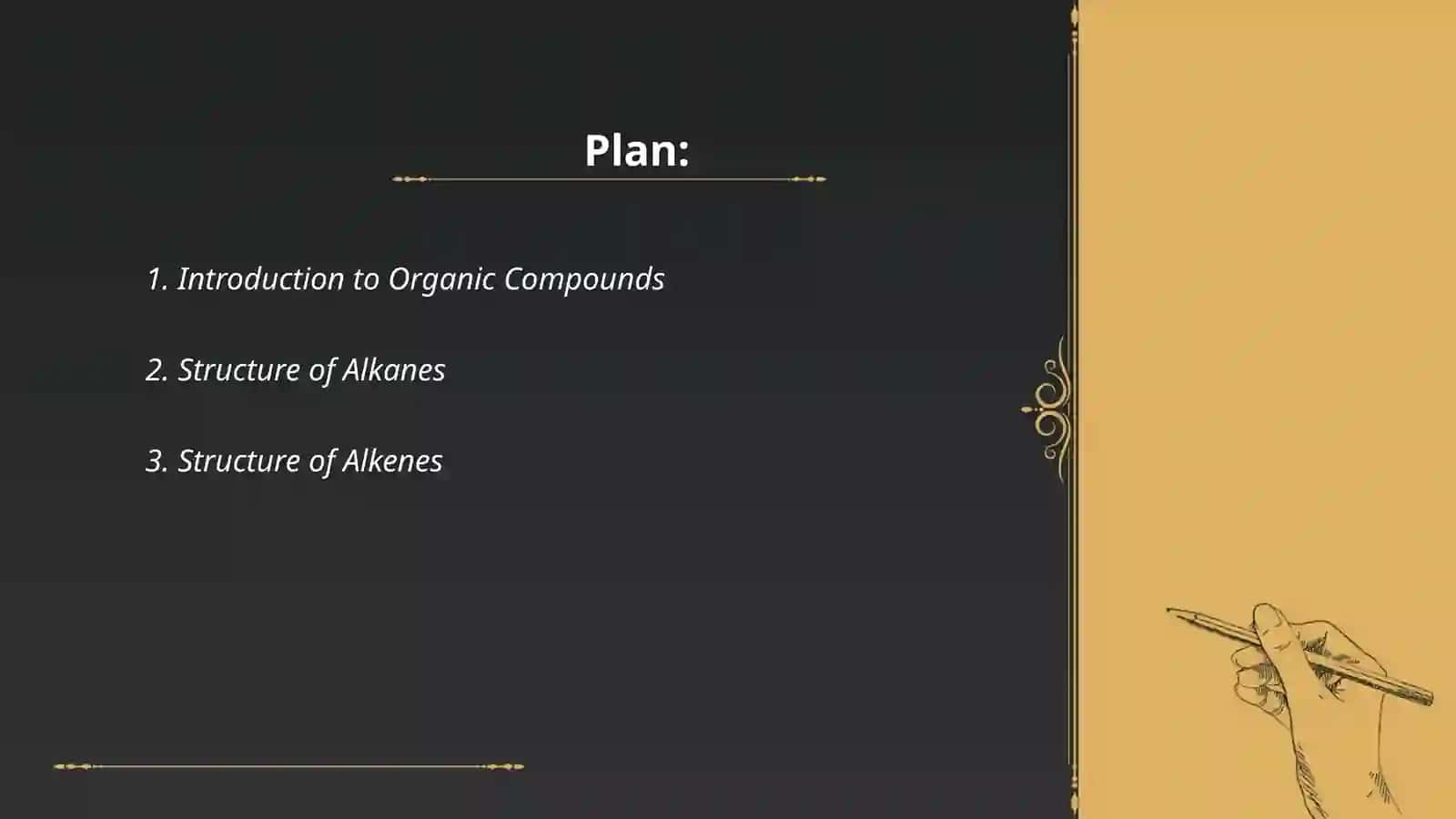 Elementorganic compounds structure 2