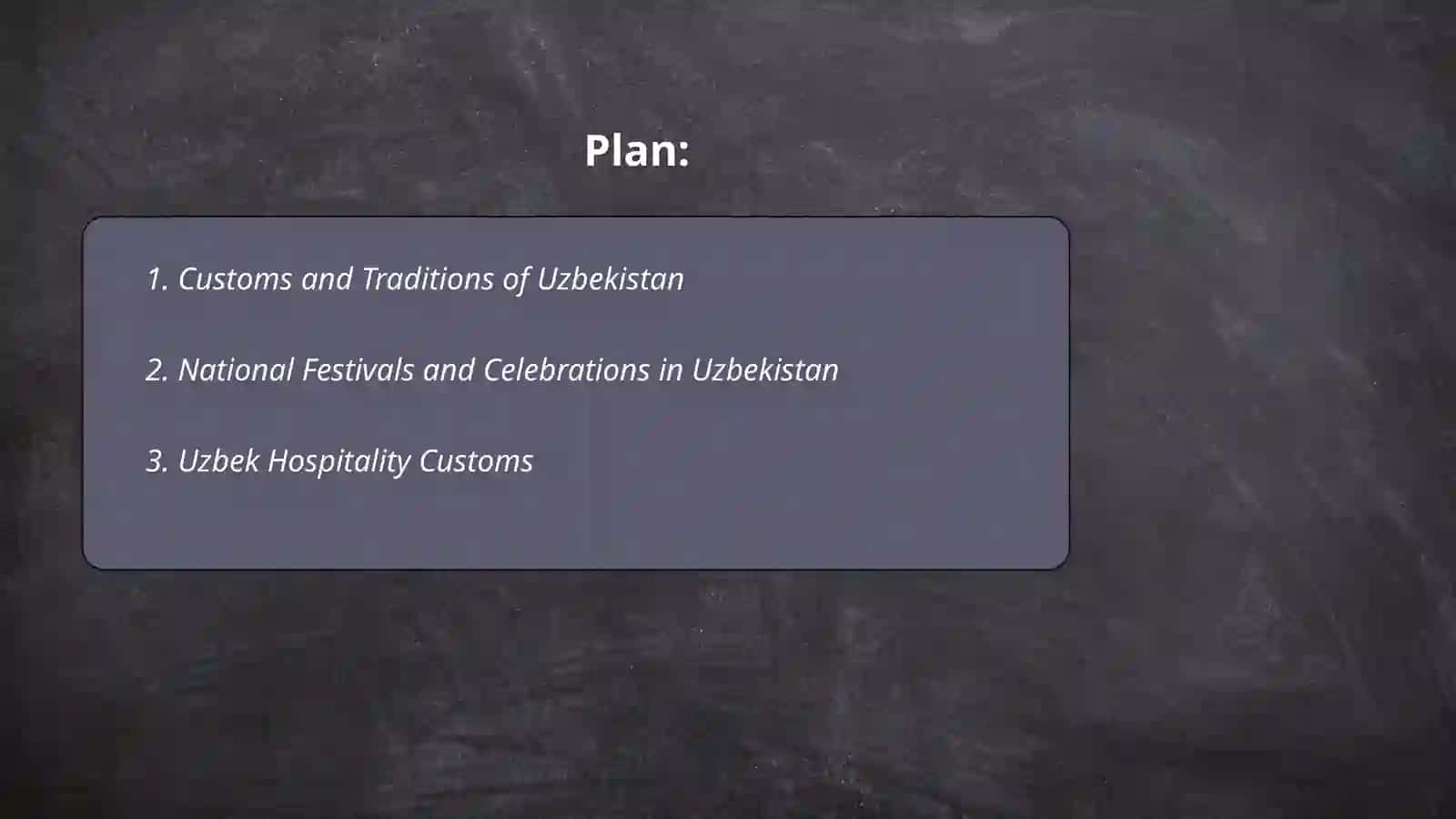 Customs and Traditions of Uzbekistan 2