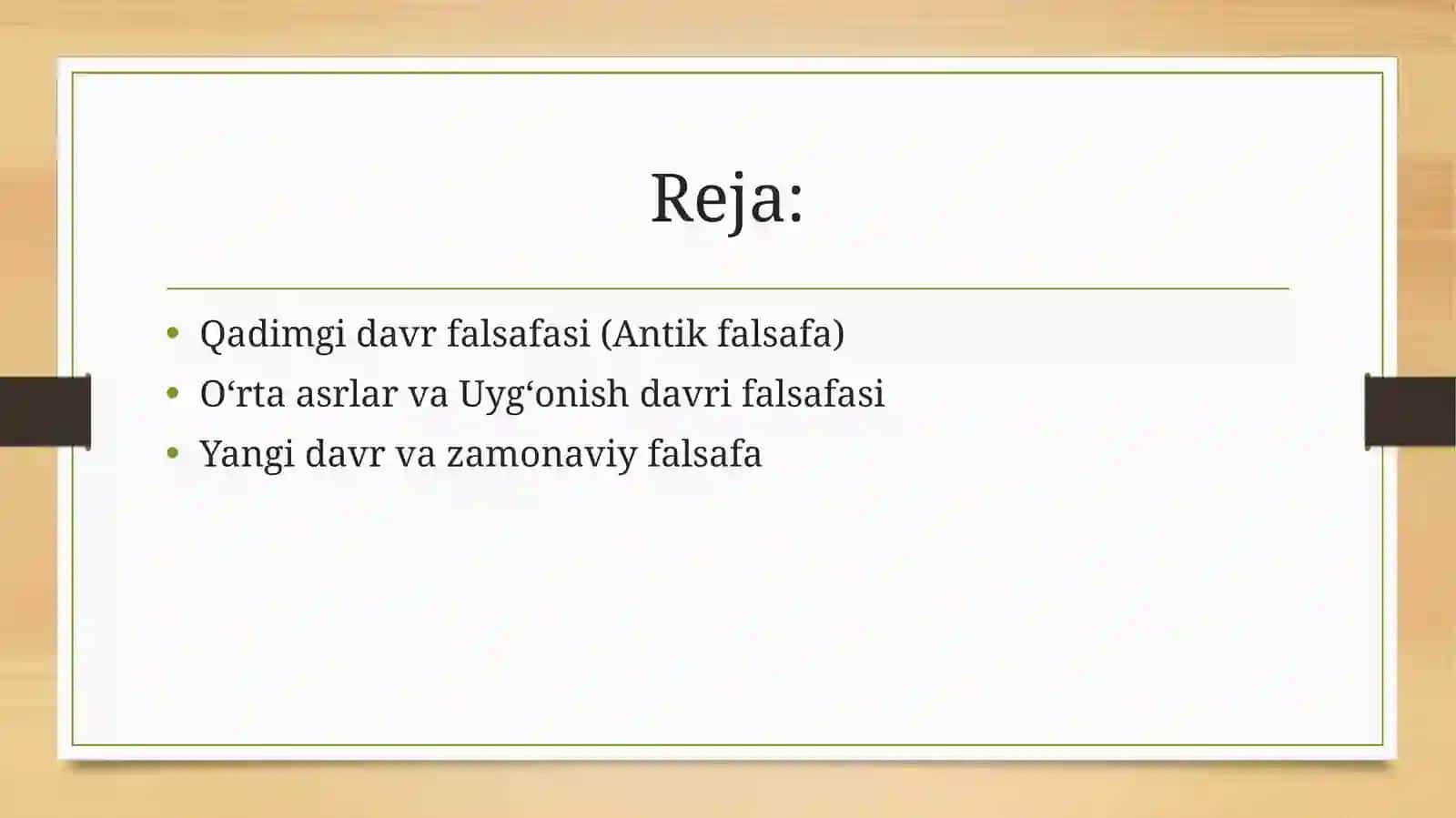 Falsafiy dunyo qarash bosqichlari 2