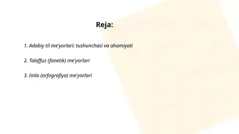 Adabiy til me'yorlari 2