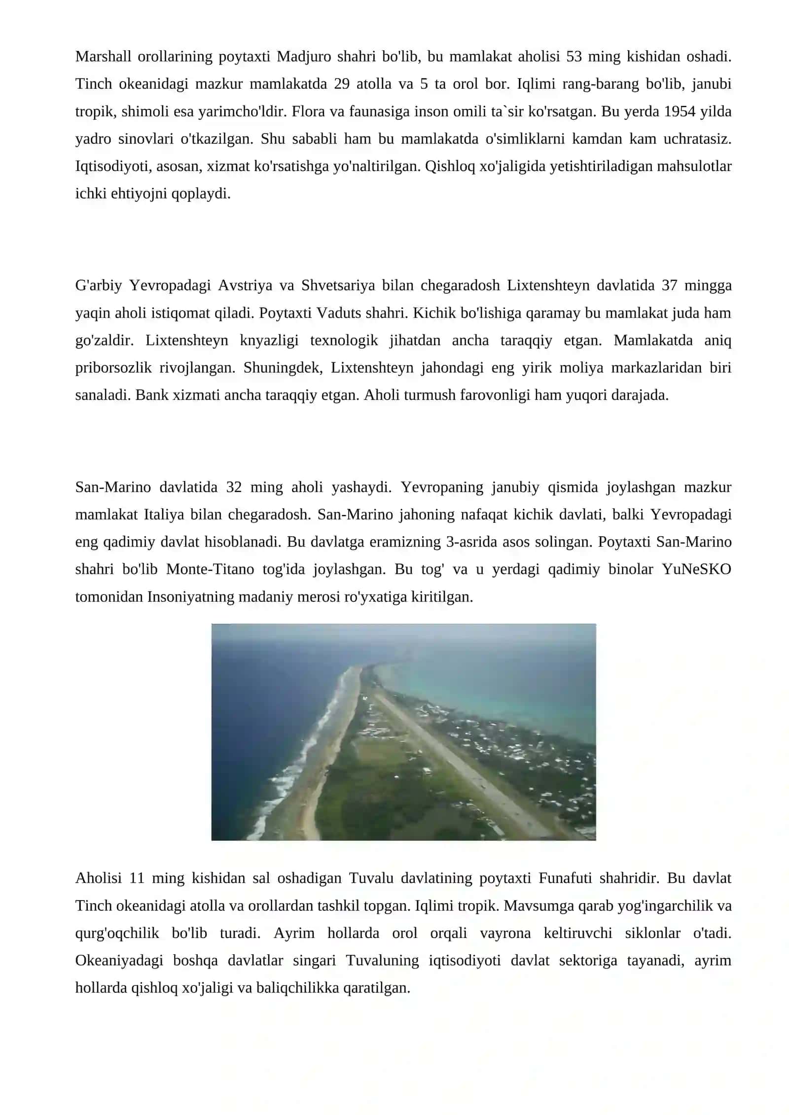 Grenada davlati haqida ma`lumot 2