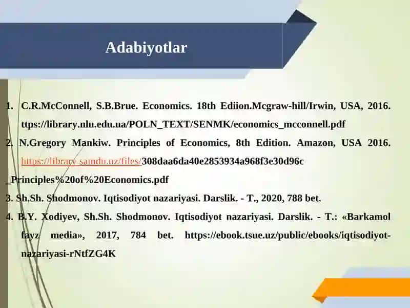 Principles of Economics 2