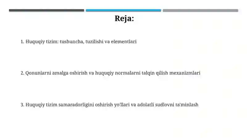 Huquqiy tizim 2