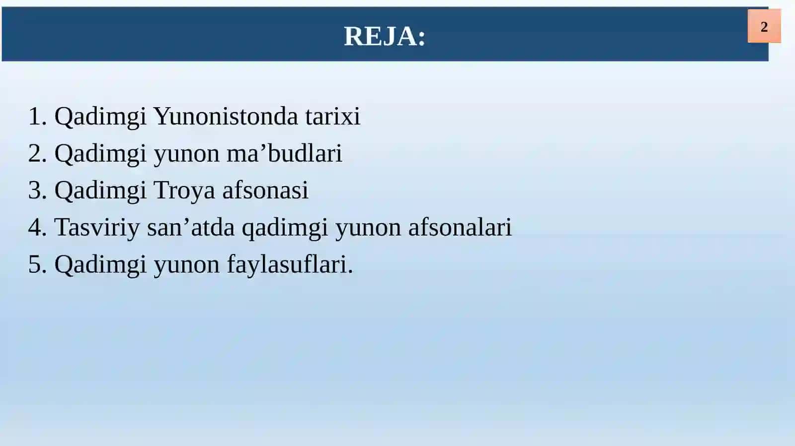 Qadimgi yunon afsona va rivoyatlari 2