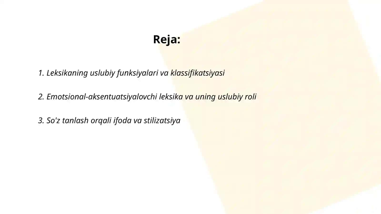 LEKSIKANING USLUBIY IMKONIYATLARI 2